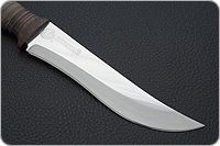 Нож охотничий НС-23  наборная кожа, х50crmov15, текстолит : фото 4