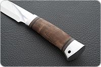 Нож охотничий НС-02  кап березовый, х50crmov15, алюминий : фото 6