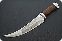 Нож охотничий НС-04  кап березовый, х50crmov15, алюминий : фото 2