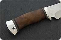 Нож охотничий НС-04  кап березовый, х50crmov15, алюминий : фото 5