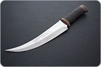 Нож охотничий НС-04  наборная кожа, х50crmov15, текстолит : фото 2