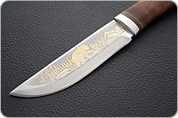 Нож охотничий НС-06  кап березовый, х50crmov15, алюминий : фото 3