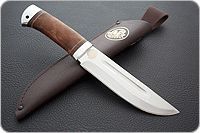 Нож охотничий НС-06  кап березовый, х50crmov15, алюминий : фото 9