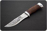 Нож туристический НС-28  кап березовый, х50crmov15, алюминий : фото 2