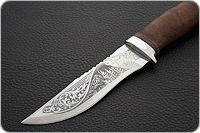 Нож туристический НС-28  кап березовый, х50crmov15, алюминий : фото 3