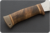 Нож охотничий НС-45  кап березовый, х50crmov15, текстолит : фото 5