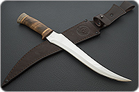 Нож охотничий НС-45  кап березовый, х50crmov15, текстолит : фото 9