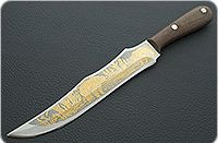 Нож охотничий НС-35 ЦМ береста, х50crmov15, текстолит : фото 2