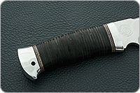 Нож охотничий НС-05  наборная кожа, х50crmov15, алюминий : фото 5