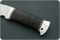 Нож охотничий НС-05  наборная кожа, х50crmov15, алюминий : фото 6