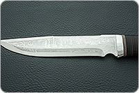 Нож охотничий НС-05  наборная кожа, х50crmov15, алюминий : фото 7