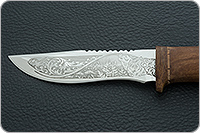 Нож туристический НС-28  кап березовый, х50crmov15, текстолит : фото 7