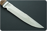 Нож охотничий НС-05 c пилой кап березовый, х50crmov15, алюминий : фото 4