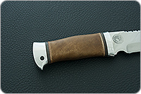 Нож охотничий НС-05 c пилой кап березовый, х50crmov15, алюминий : фото 5