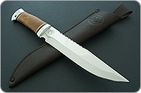 Нож охотничий НС-05 c пилой кап березовый, х50crmov15, алюминий : фото 10