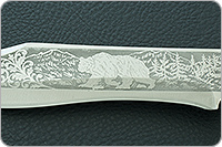 Нож охотничий НС-31 кап березовый, х50crmov15, текстолит : фото 7