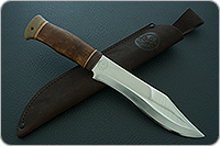 Нож охотничий НС-31 кап березовый, х50crmov15, текстолит : фото 9