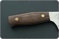 Топорик для мяса большой накладки текстолит, х50crmov15, цельнометаллический : фото 5