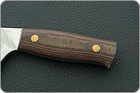 Топорик для мяса большой накладки текстолит, х50crmov15, цельнометаллический : фото 6