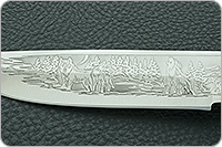 Нож туристический НС-27  кап березовый, х50crmov15, текстолит : фото 9