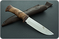 Нож туристический НС-27  кап березовый, х50crmov15, текстолит : фото 11