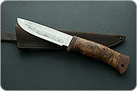 Нож туристический НС-27  кап березовый, х50crmov15, текстолит : фото 12