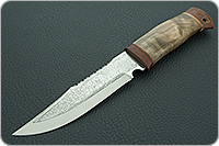 Нож охотничий НС-01  кап березовый, х50crmov15, текстолит : фото 2