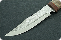 Нож охотничий НС-01  кап березовый, х50crmov15, текстолит : фото 3