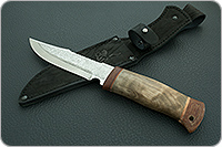 Нож охотничий НС-01  кап березовый, х50crmov15, текстолит : фото 11