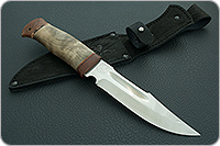 Нож охотничий НС-01  кап березовый, х50crmov15, текстолит : фото 12