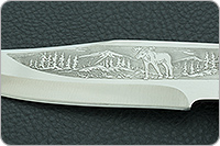 Нож  НС-15 орех, х50crmov15, текстолит : фото 8