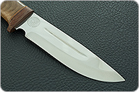 Нож  НС-21 кап березовый, х50crmov15, текстолит : фото 4