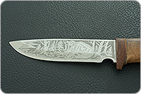 Нож  НС-21 кап березовый, х50crmov15, текстолит : фото 7