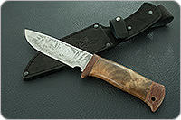 Нож  НС-21 кап березовый, х50crmov15, текстолит : фото 11