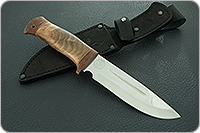 Нож  НС-21 кап березовый, х50crmov15, текстолит : фото 12