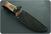 Нож  НС-21 кап березовый, х50crmov15, текстолит : фото 13