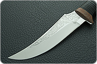 Нож  НС-77 наборная кожа, х50crmov15, текстолит : фото 3