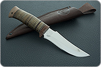 Нож  НС-78 наборная кожа, х50crmov15, текстолит : фото 12