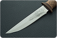 Нож  НС-80 орех, х50crmov15, текстолит : фото 3