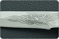 Нож  НС-80 орех, х50crmov15, текстолит : фото 8