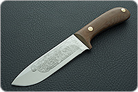 Нож  НС-81 накладки текстолит, х50crmov15, цельнометаллический : фото 2