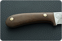 Нож  НС-81 накладки текстолит, х50crmov15, цельнометаллический : фото 5