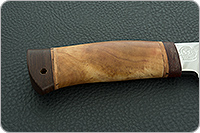 Нож охотничий НС-03  кап березовый, х50crmov15, текстолит : фото 5