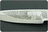 Нож охотничий НС-03  кап березовый, х50crmov15, текстолит : фото 8