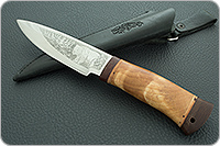 Нож охотничий НС-03  кап березовый, х50crmov15, текстолит : фото 11