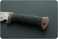 Нож охотничий НС-08  наборная кожа, х50crmov15, текстолит : фото 6