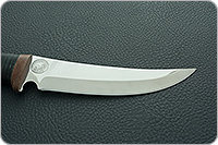 Нож охотничий НС-08  наборная кожа, х50crmov15, текстолит : фото 7