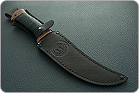 Нож охотничий НС-08  наборная кожа, х50crmov15, текстолит : фото 13