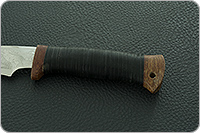 Нож охотничий НС-14  наборная кожа, х50crmov15, текстолит : фото 6