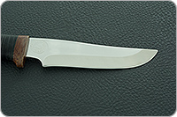 Нож охотничий НС-14  наборная кожа, х50crmov15, текстолит : фото 9